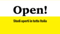 OPEN! Studi aperti